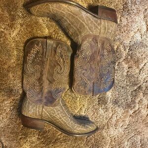 LUCCHESE cowboy boots size 13